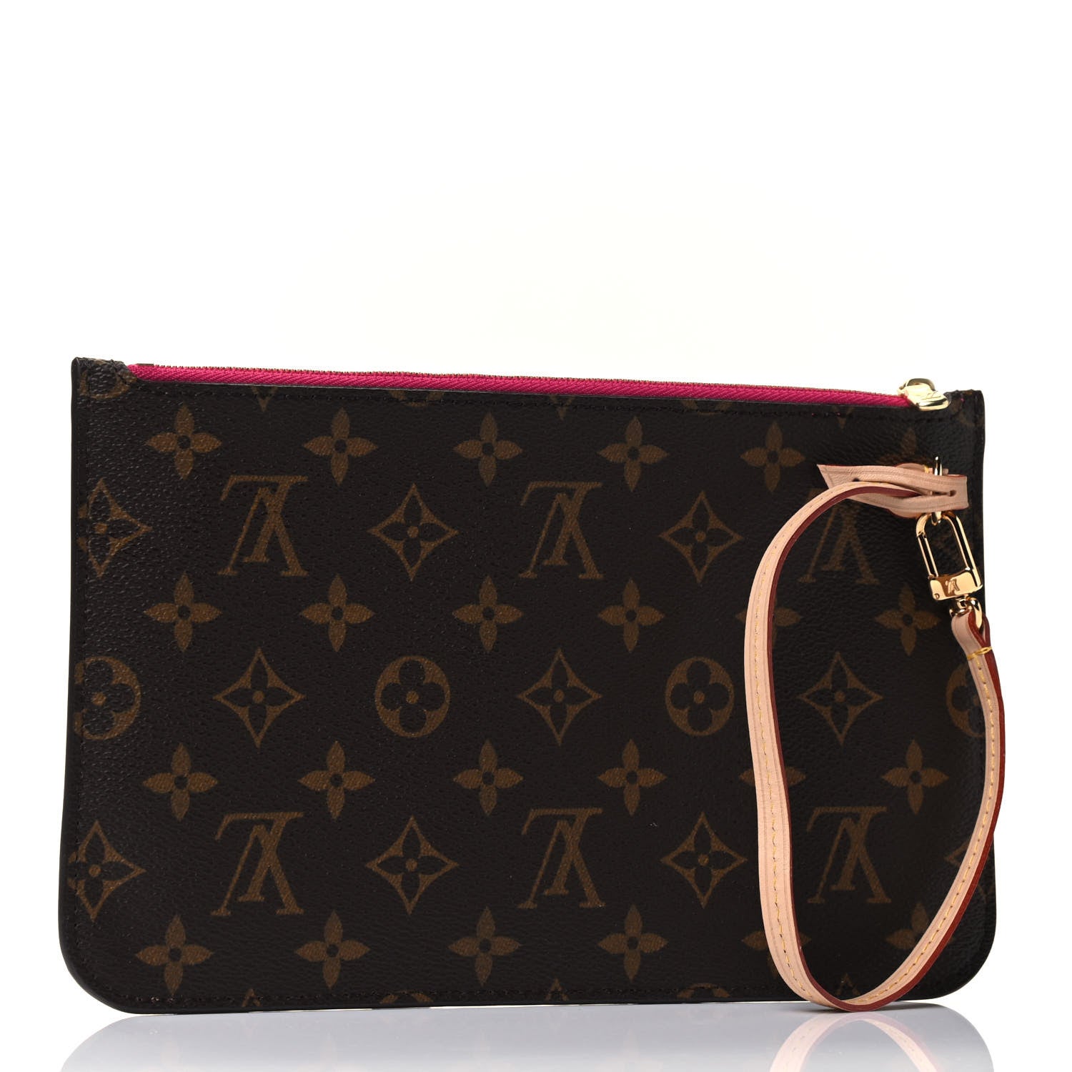 Louis Vuitton Monogram Neverfull MM GM Pochette Pivoine 2 of 4