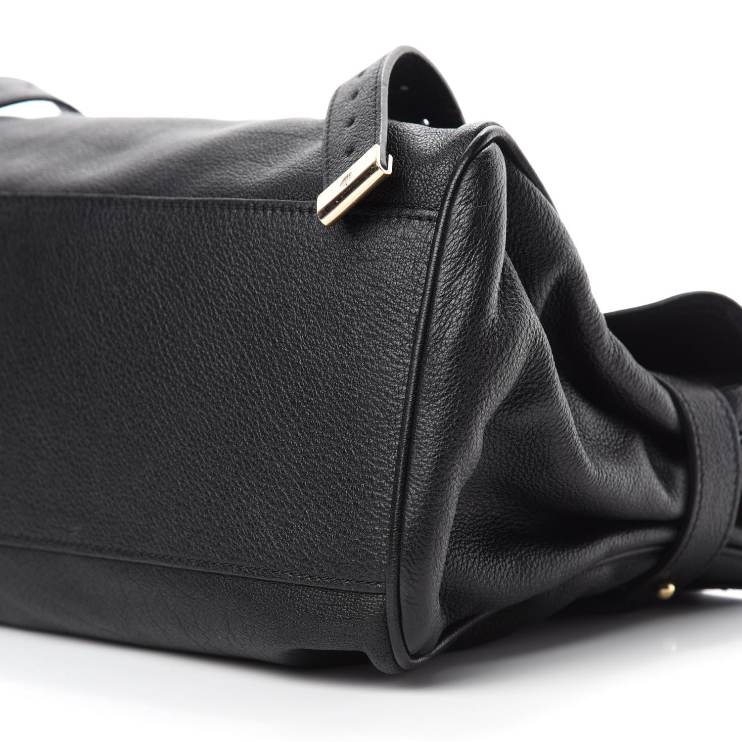 Mulberry Polished Buffalo Medium Alexa Black 7 of 12