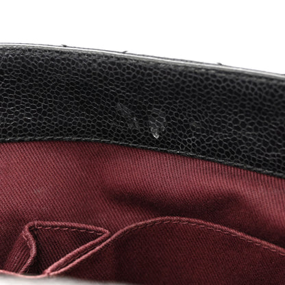 Chanel Crumpled Grained Calfskin Medium CC Crave Flap Black 13 of 14