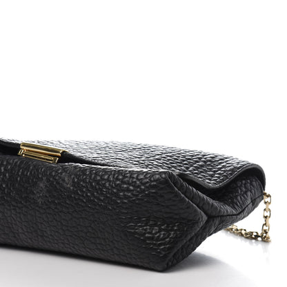 Burberry Signature Grain Medium Mildenhall Crossbody Bag Black 7 of 13