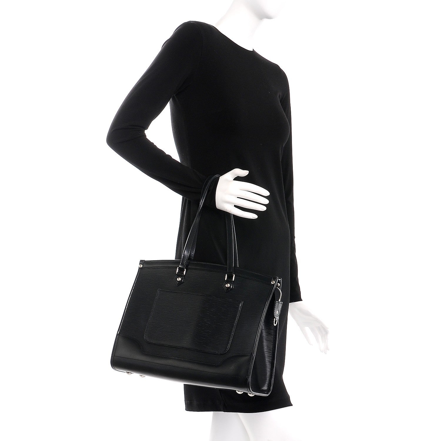 Louis Vuitton Epi Madeleine GM Black 2 of 7