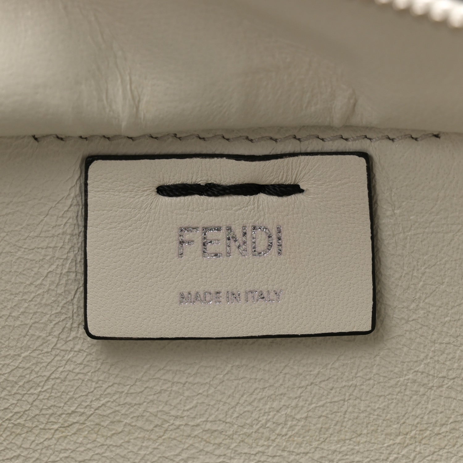 Fendi Vitello Dolce Shiny Nappa Petite 3Jours Tote Black 6 of 13