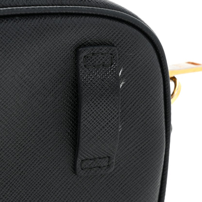 Prada Saffiano Belt Bag Black 15 of 15