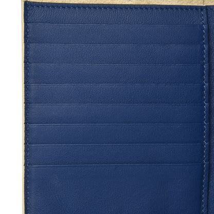 Celine Grained Calfskin Medium Multifunction Strap Wallet Ivory 8 of 8