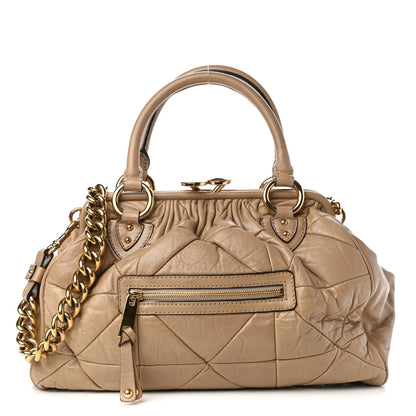 Marc Jacobs Calfskin Patchwork Stam Beige 1 of 9