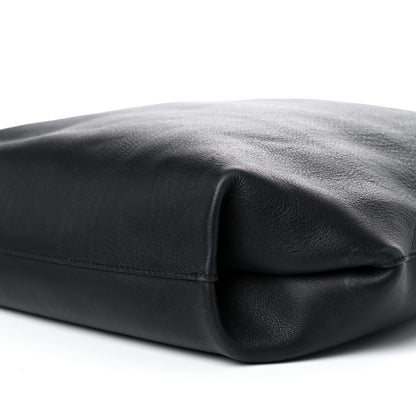 Burberry Calfskin Grommet Hobo Black 9 of 16