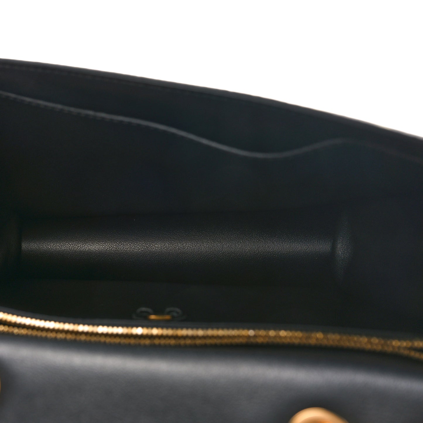 Calfskin Floral Print Vara Bow Chain Flap Crossbody Black Multicolor