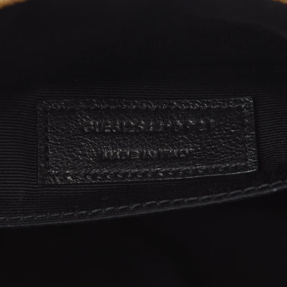 Saint Laurent Calfskin Matelasse Monogram Lou Camera Bag Black 7 of 9