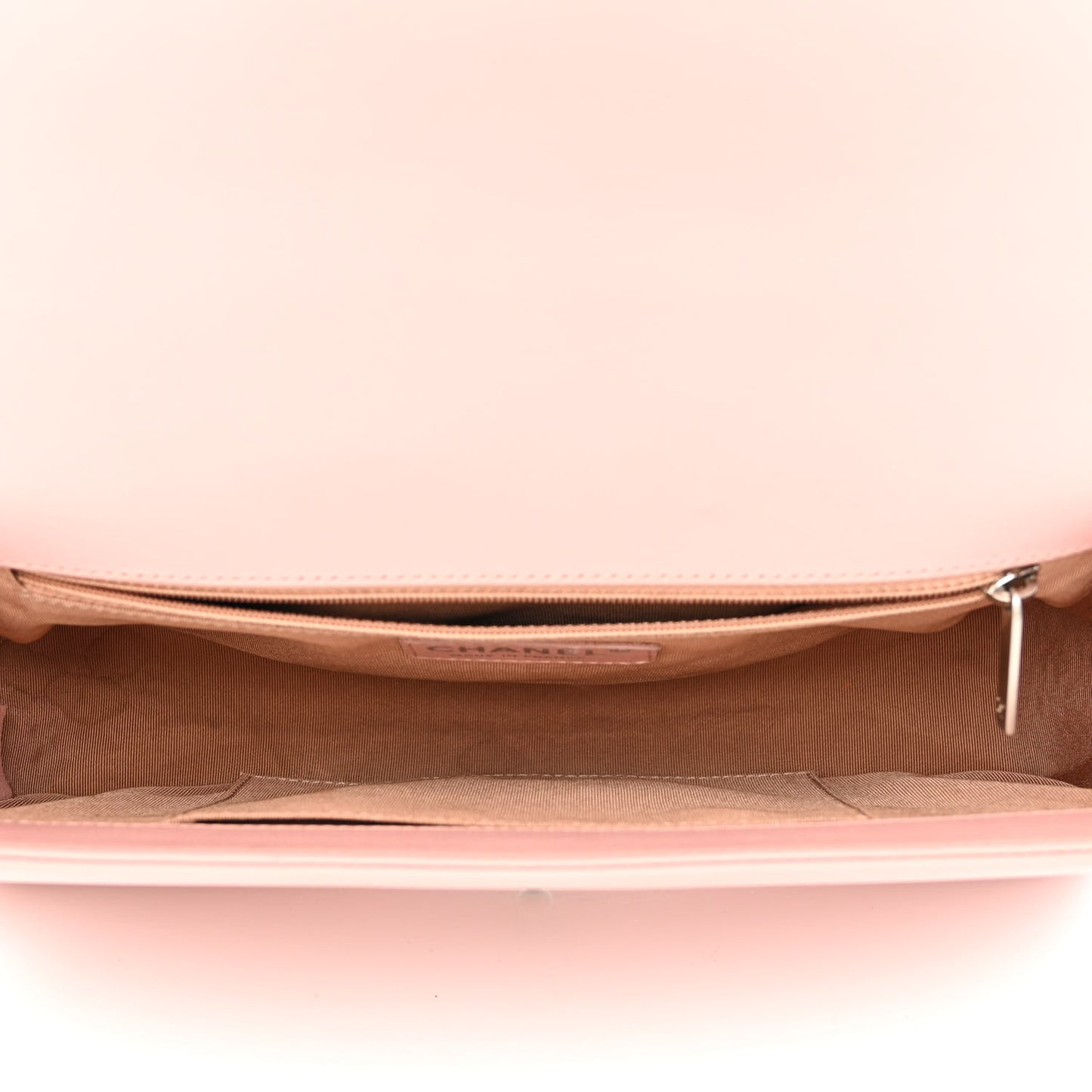 Lambskin Quilted New Medium Boy Flap Light Pink