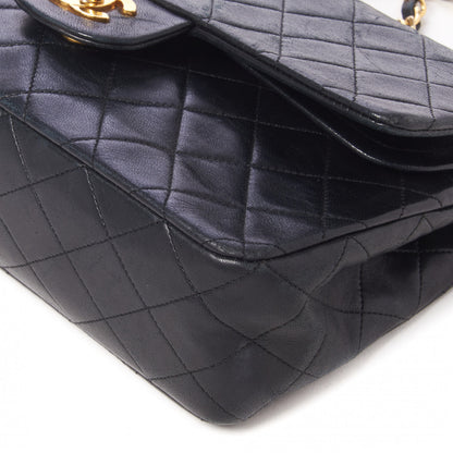 Chanel Lambskin Quilted Medium Double Flap Black 5 of 13