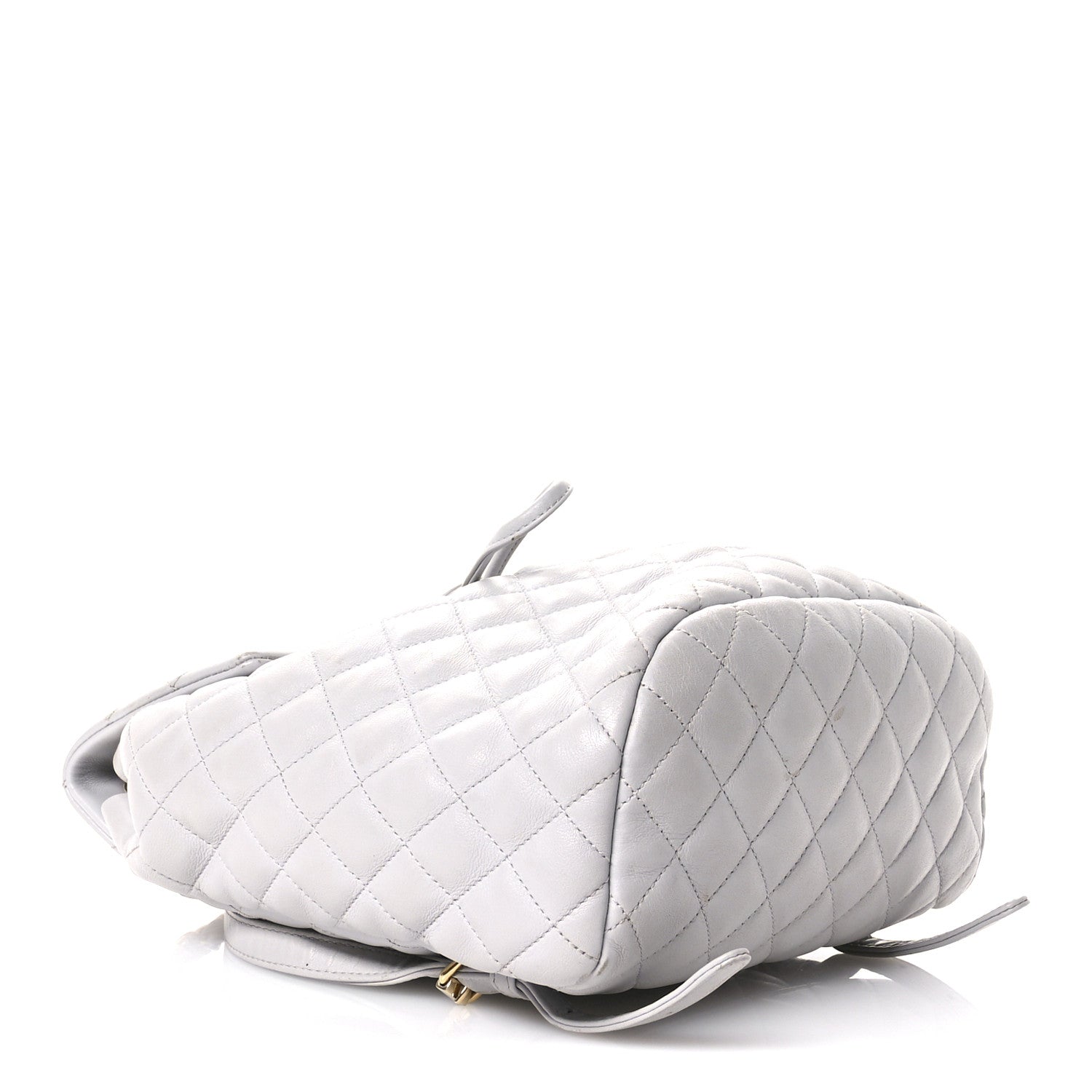 Chanel Calfskin Quilted Small Urban Spirit Backpack Grey 4 of 14