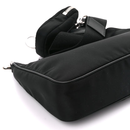 Prada Nylon Re-Edition 2005 Shoulder Bag Black 12 of 13