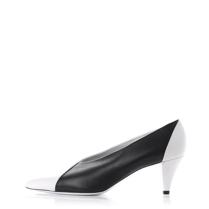 Givenchy Nappa Two Tone Pumps 39.5 Black 1 of 9