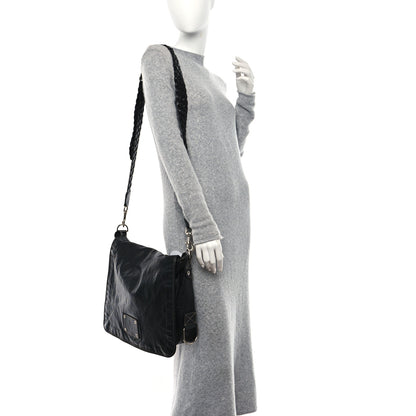 Gucci Calfskin Messenger Bag Black 2 of 8