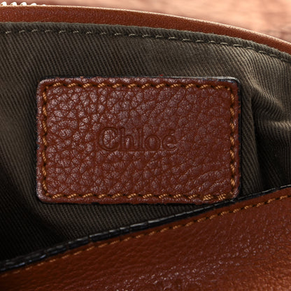 Chloe Calfskin Medium Marcie Round Zip Crossbody Bag Tan 5 of 16