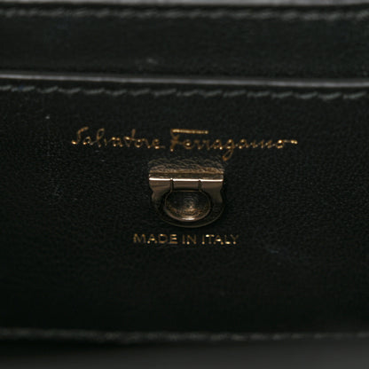 Salvatore Ferragamo Smooth Calfskin Small Boxyz Black 6 of 15