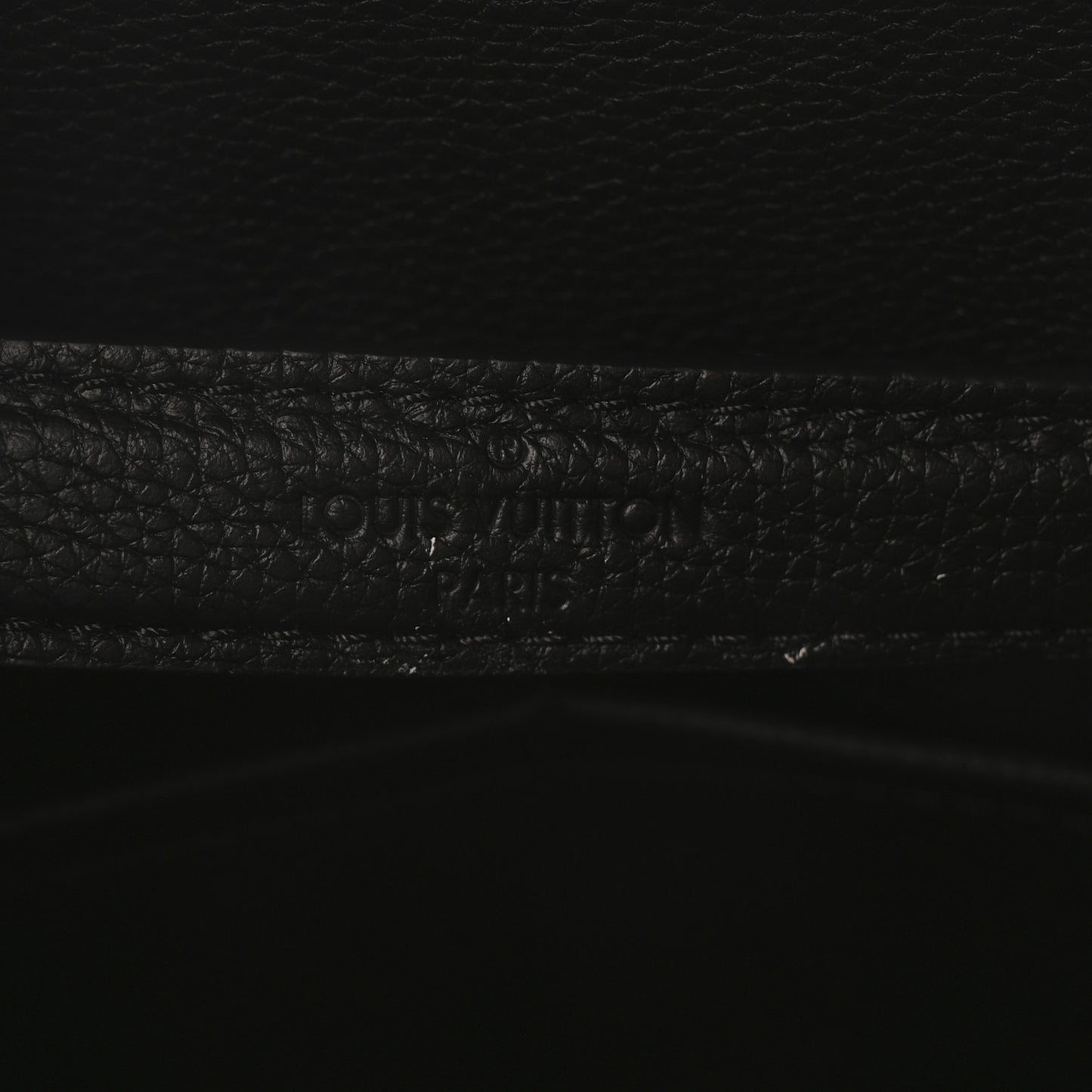 Millesime Calfskin Georges Tote MM Black