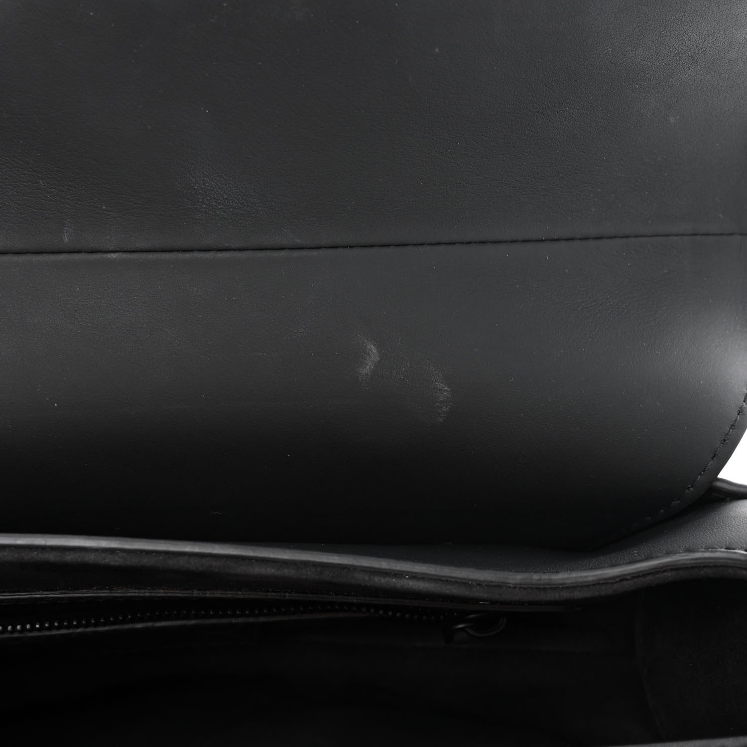 Christian Dior Ultra Matte Calfskin Saddle Bag Black 10 of 10
