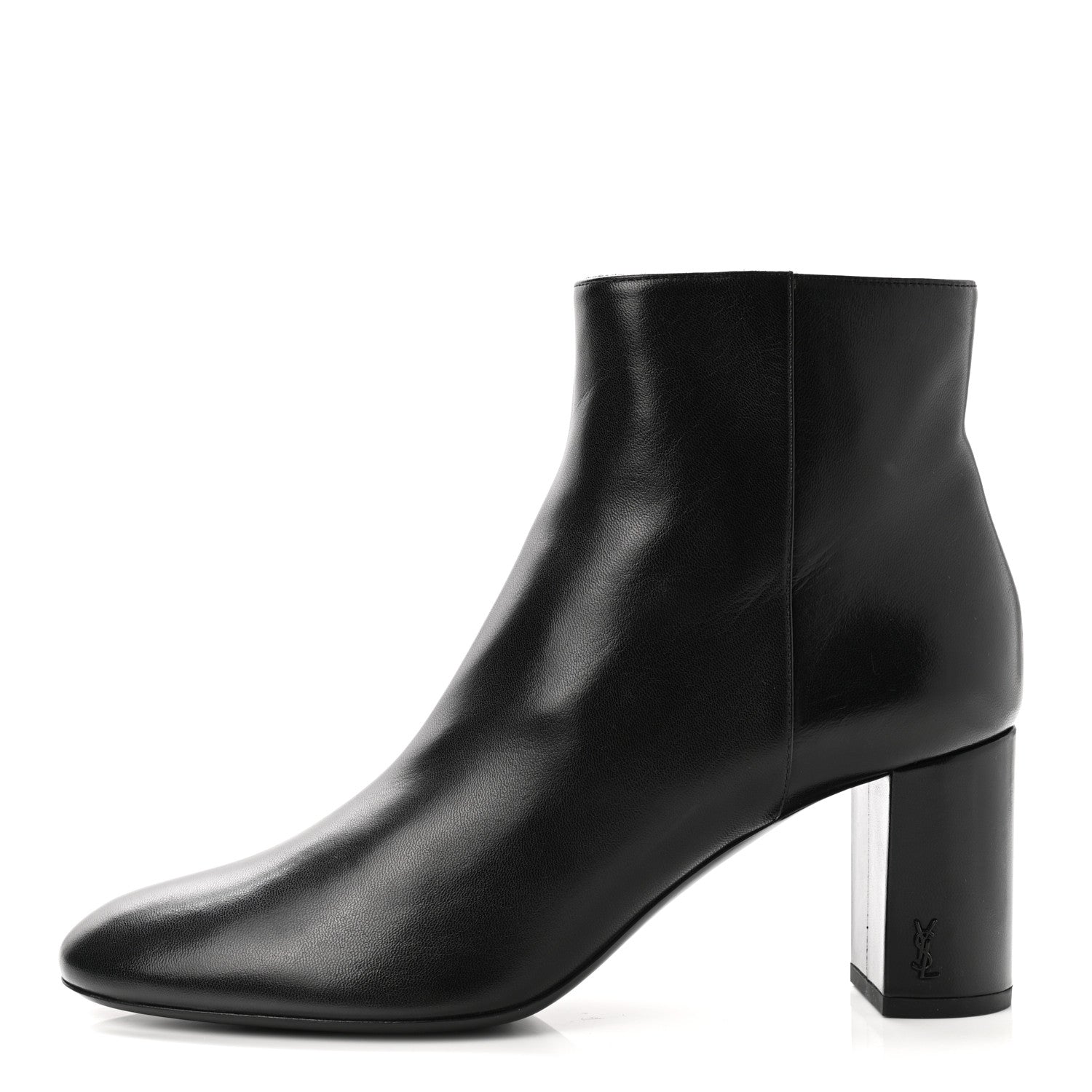 Saint Laurent Nappa Vendome Loulou Ankle Zip Boot 40.5 Black 1 of 10