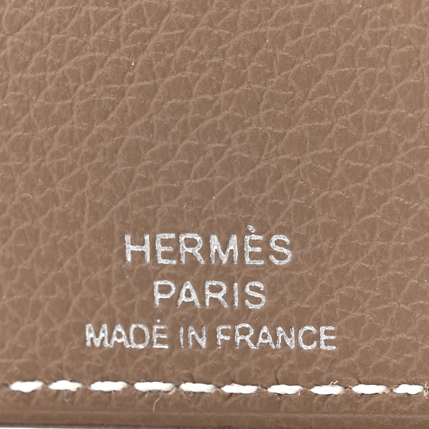 Hermes Evercolor R.M.S Passport Holder Etoupe 4 of 6