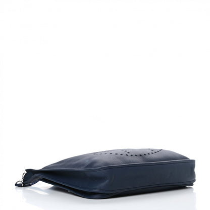 Hermes Taurillon Clemence Evelyne III TGM Bleu Obscur 4 of 11
