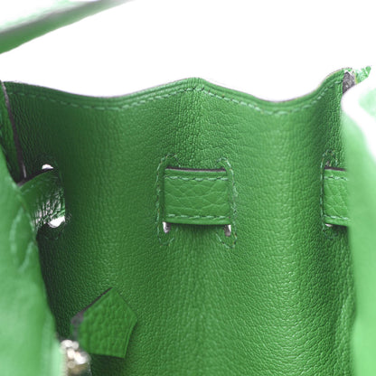 Hermes Togo Birkin 25 Bambou 9 of 33