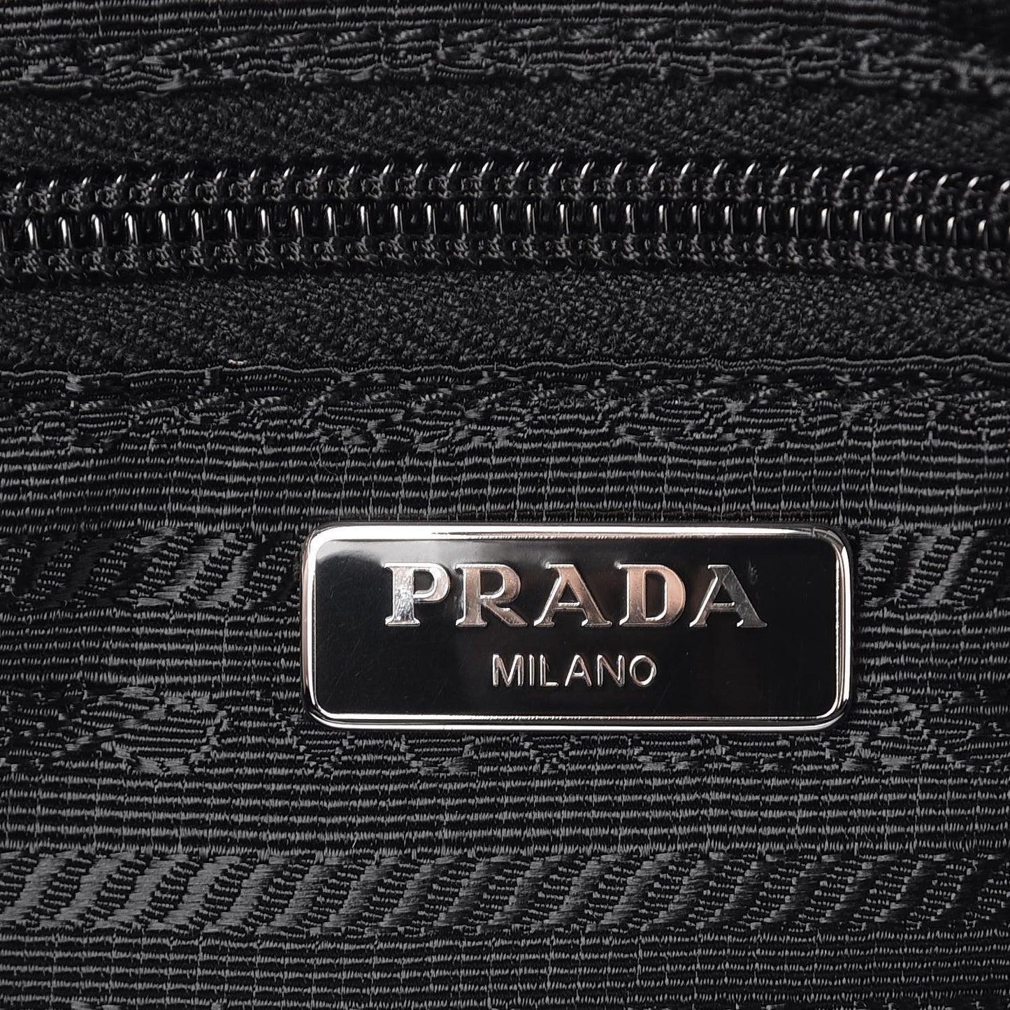 Tessuto Nylon Passama Shoulder Bag Nero Black