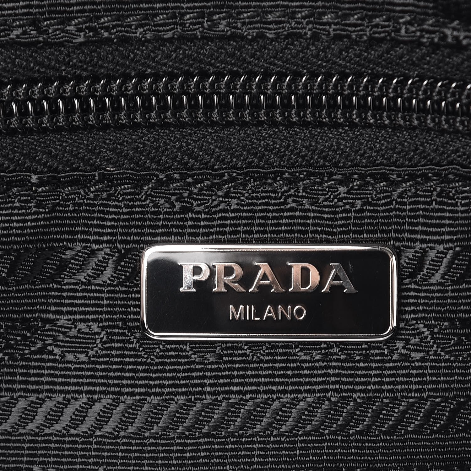 Prada Tessuto Nylon Passama Shoulder Bag Nero Black 7 of 8
