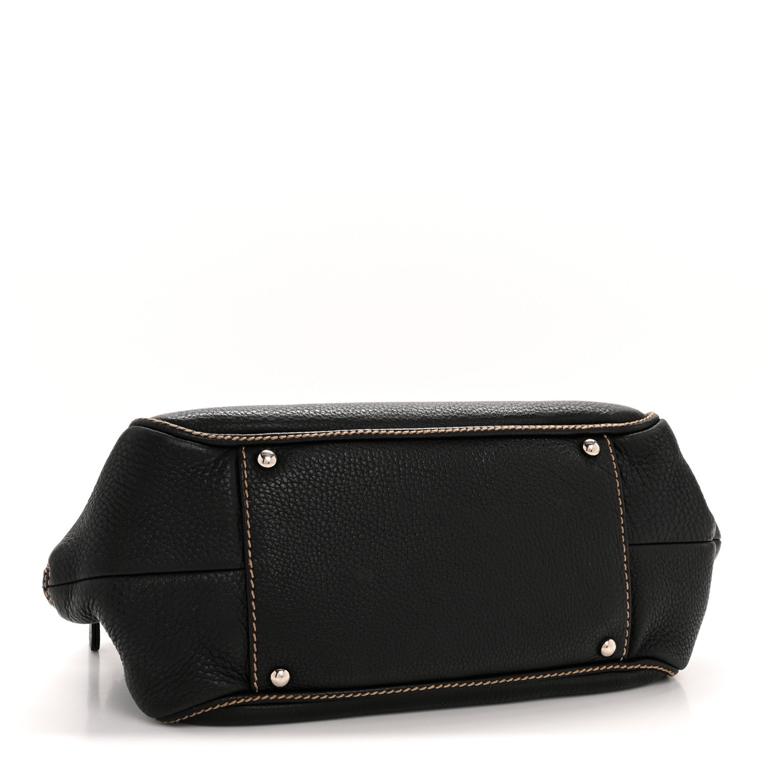 Chanel Calfskin Small Tassel Bowler  Black 4 of 15