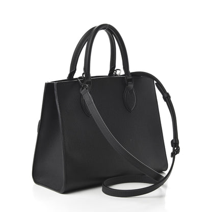Louis Vuitton Soft Calfskin Lockme Tote PM Black 2 of 8