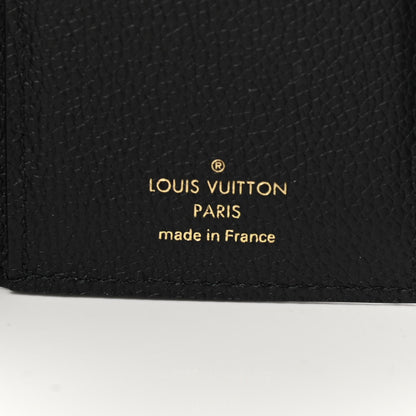 Louis Vuitton Empreinte Victorine Wallet Black 6 of 7