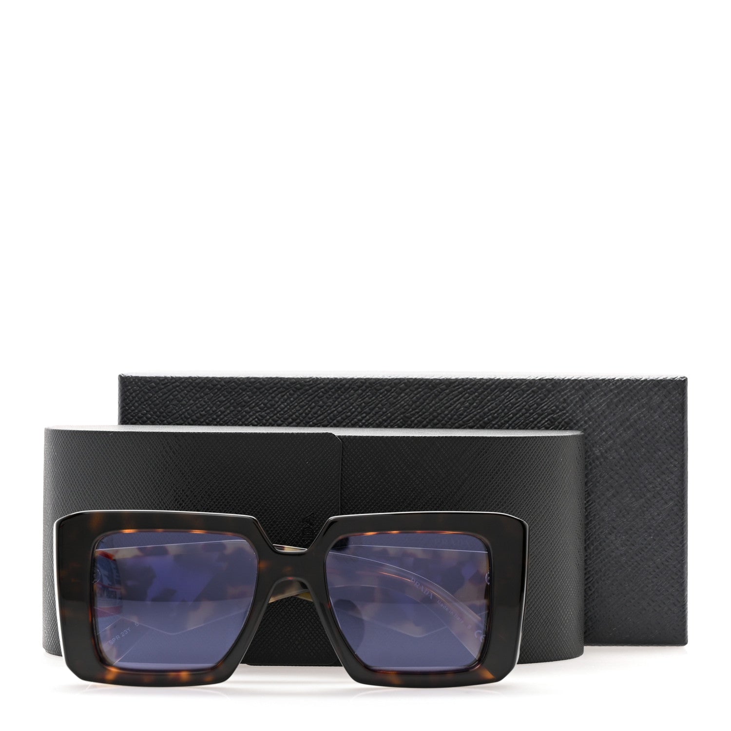 Prada Acetate Symbole Sunglasses SPR 23Y Tortoise 9 of 9
