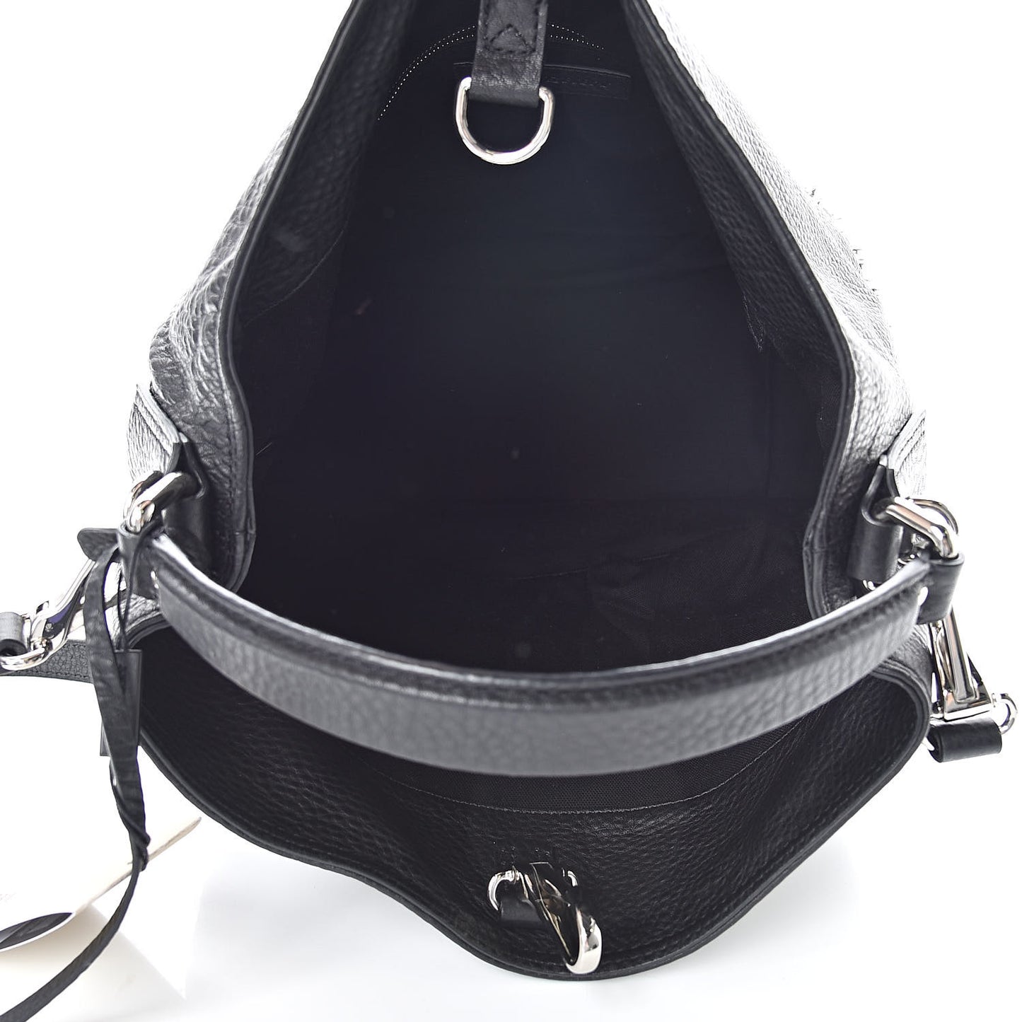 Calfskin Studded Medium Susanna Hobo Black