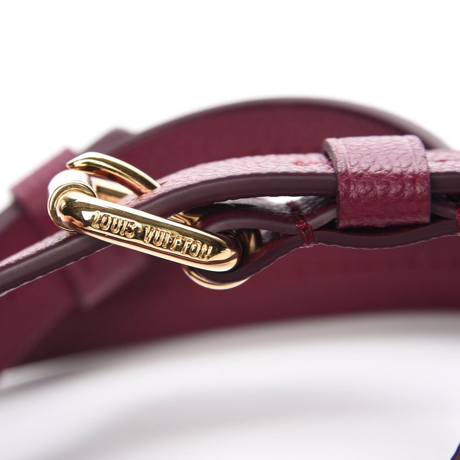 Louis Vuitton Calfskin Speedy Bandouliere Shoulder Strap Aurore 4 of 5