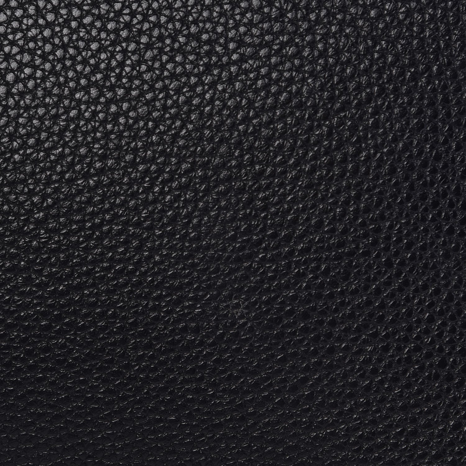 Prada Vitello Daino Flat Zip Pouch Black 8 of 8