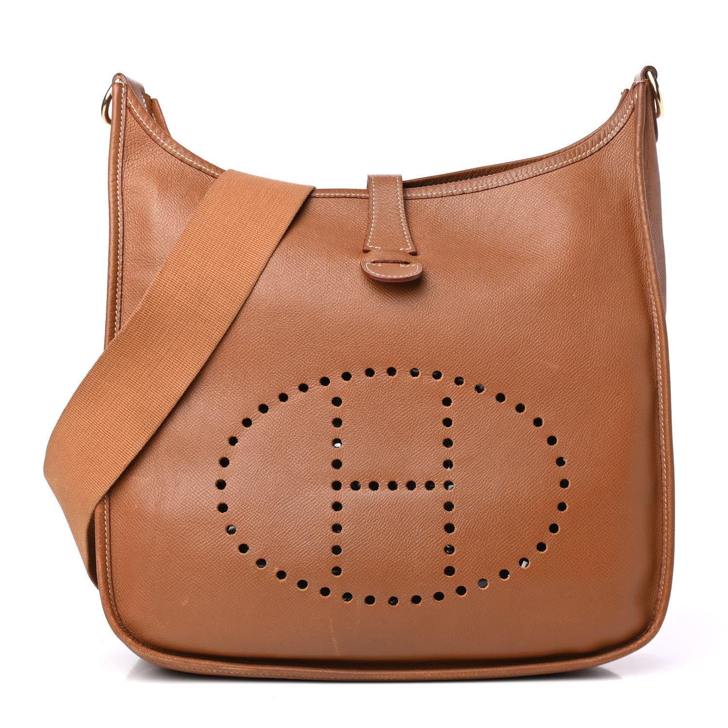 Hermes Courchevel Evelyne GM Gold 1 of 4