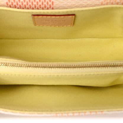 Louis Vuitton Damier Giant Pochette Metis East West Peach 5 of 10