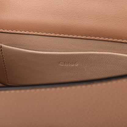 Chloe Calfskin Small Nile Bracelet Minaudiere Bag Biscotti Beige 8 of 11