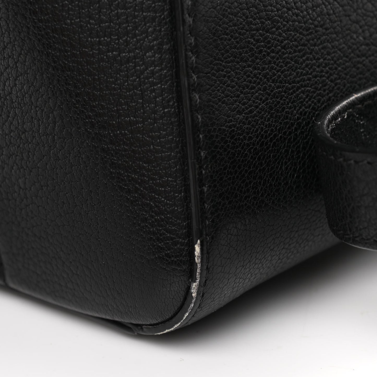 Sugar Goatskin Mini Antigona Black