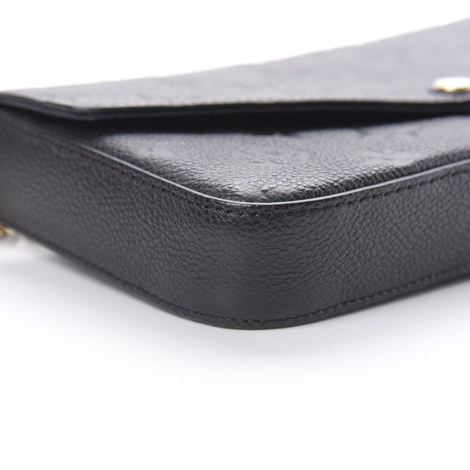 Louis Vuitton Empreinte Pochette Felicie Chain Wallet Black 12 of 15