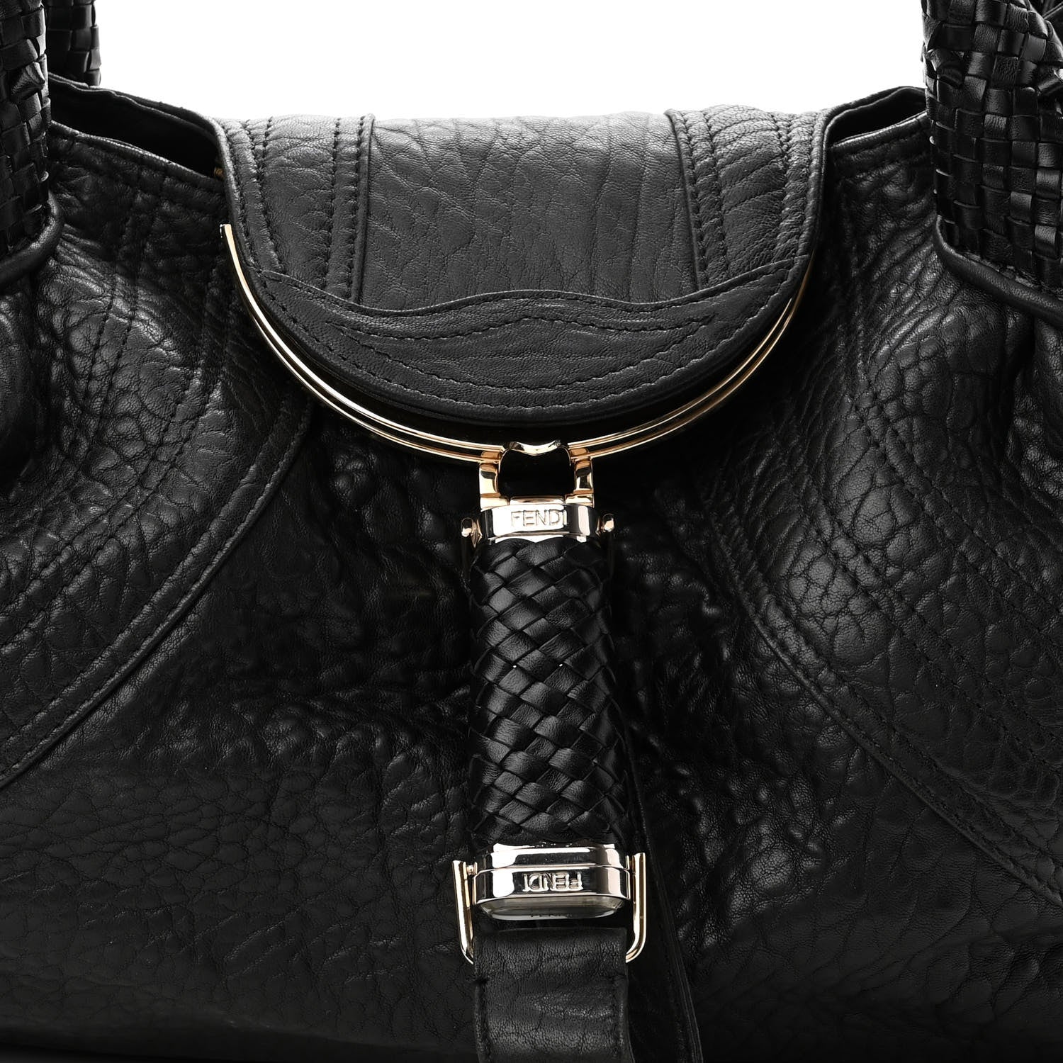 Fendi Nappa Nuvolata Spy Black 8 of 10