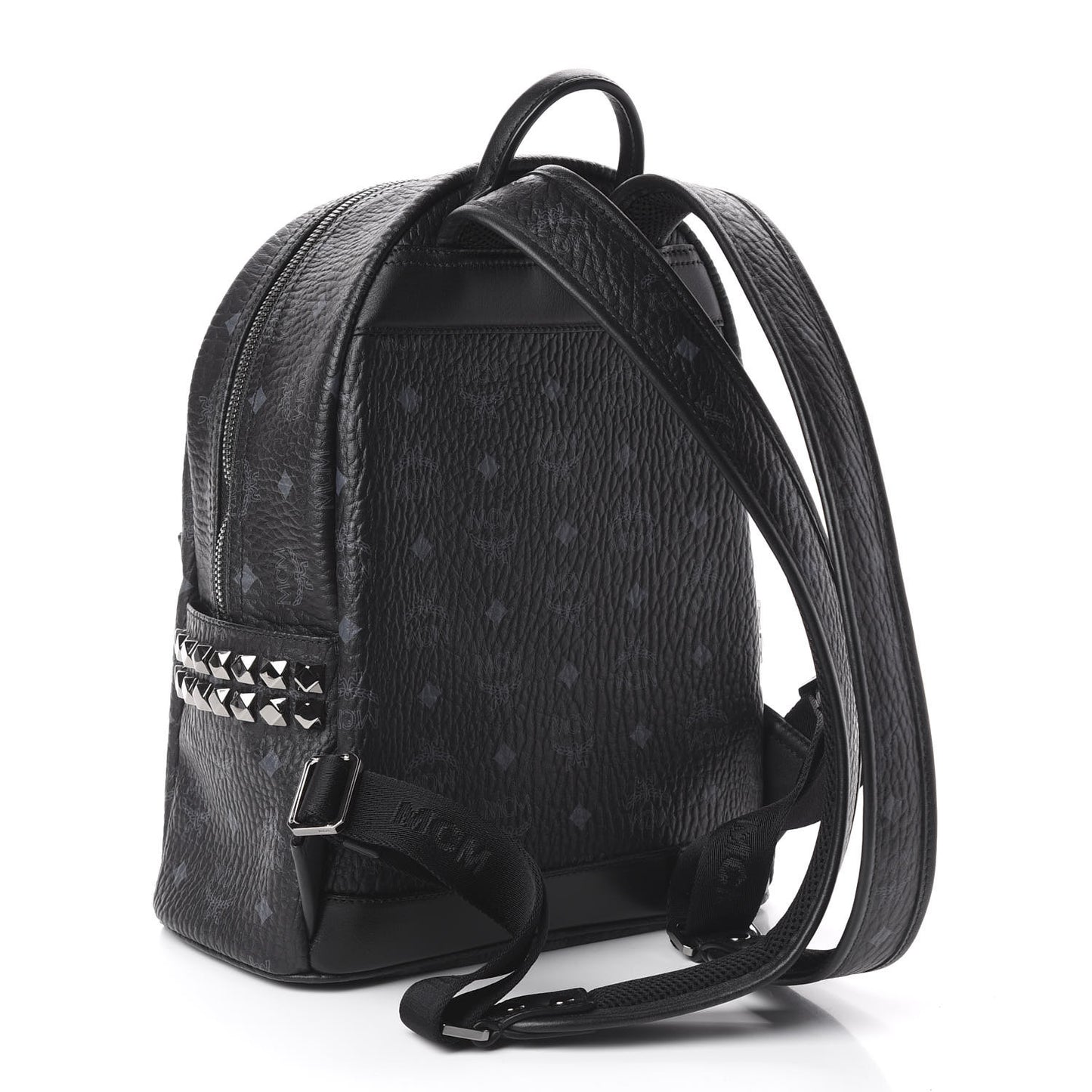 Visetos Small Side Stud Stark Backpack Black