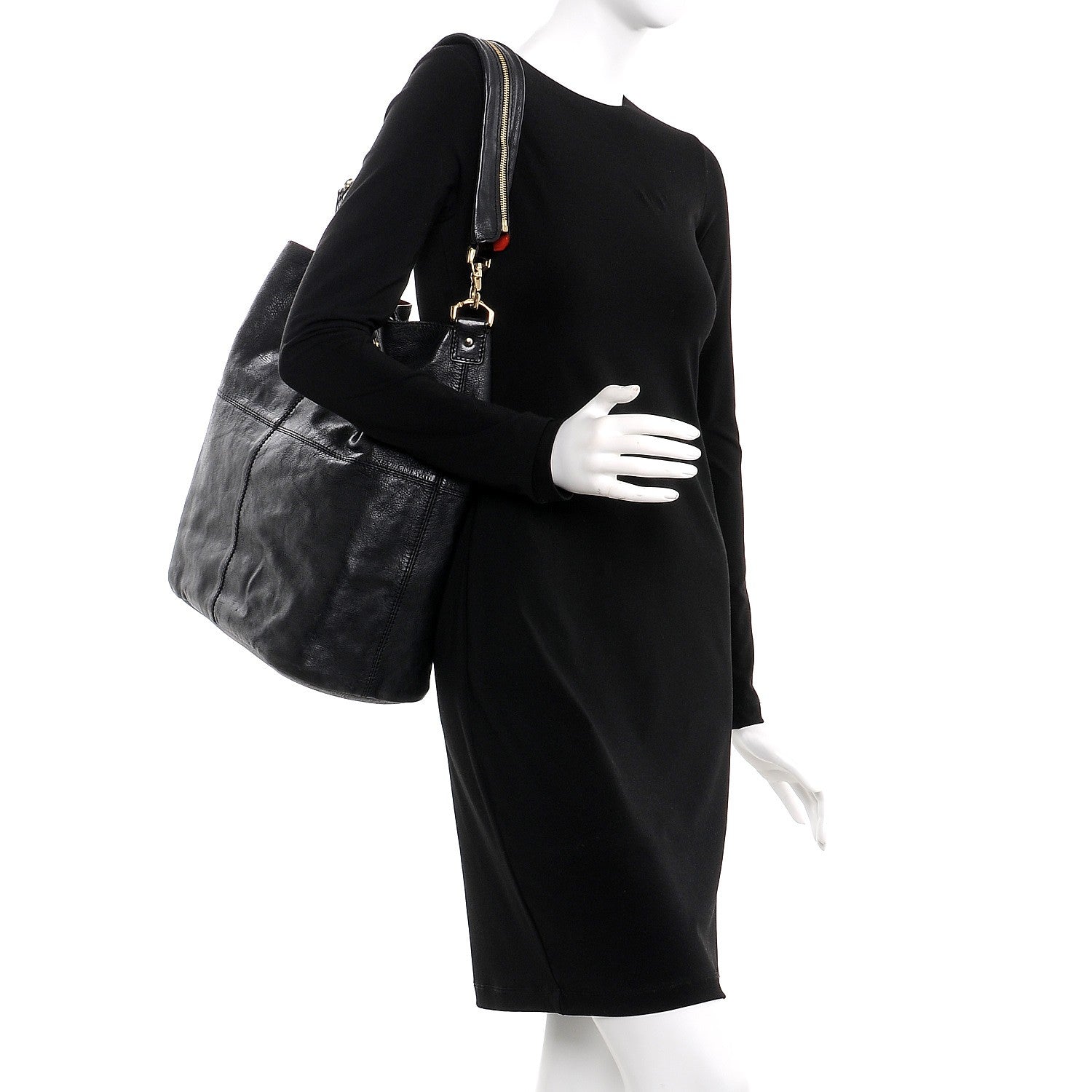 Givenchy Lambskin North South Nightingale Black 2 of 8