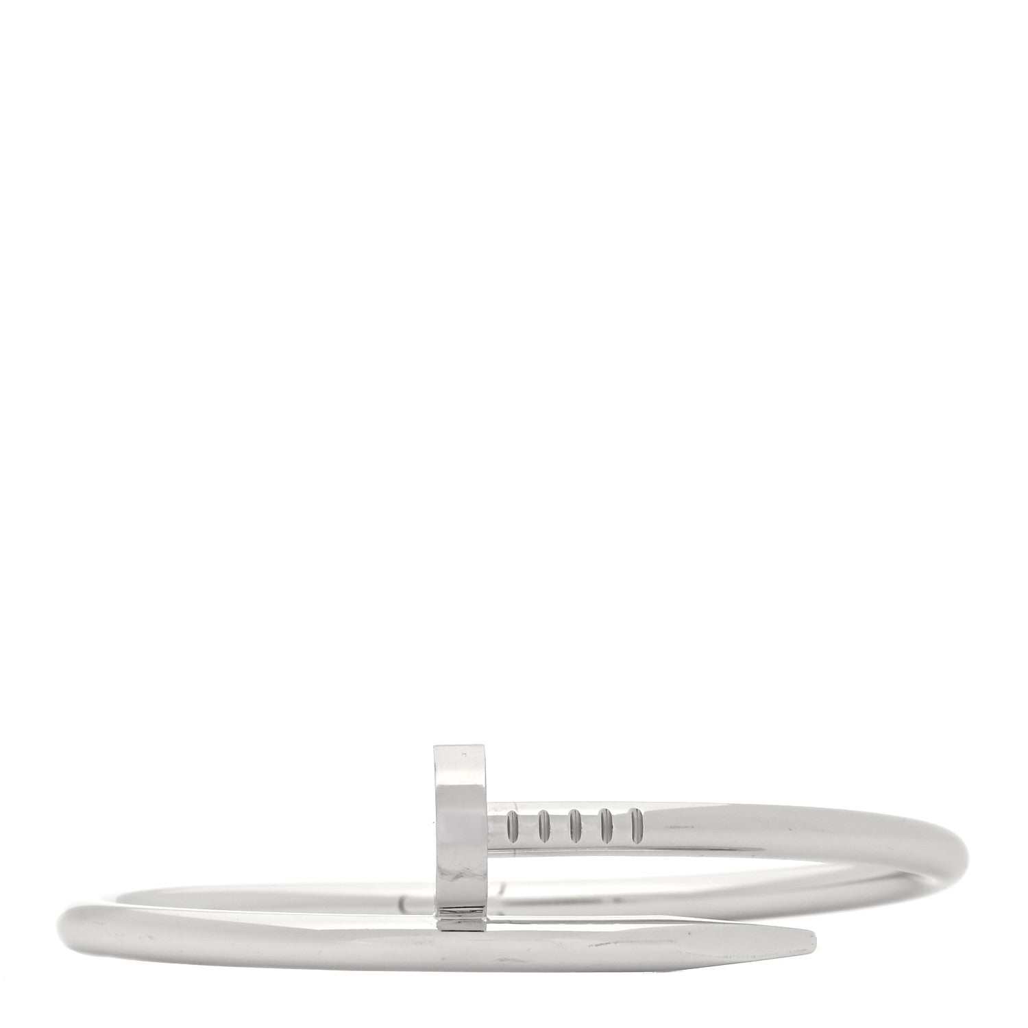 Cartier 18K White Gold Juste Un Clou Bracelet 15 1 of 5