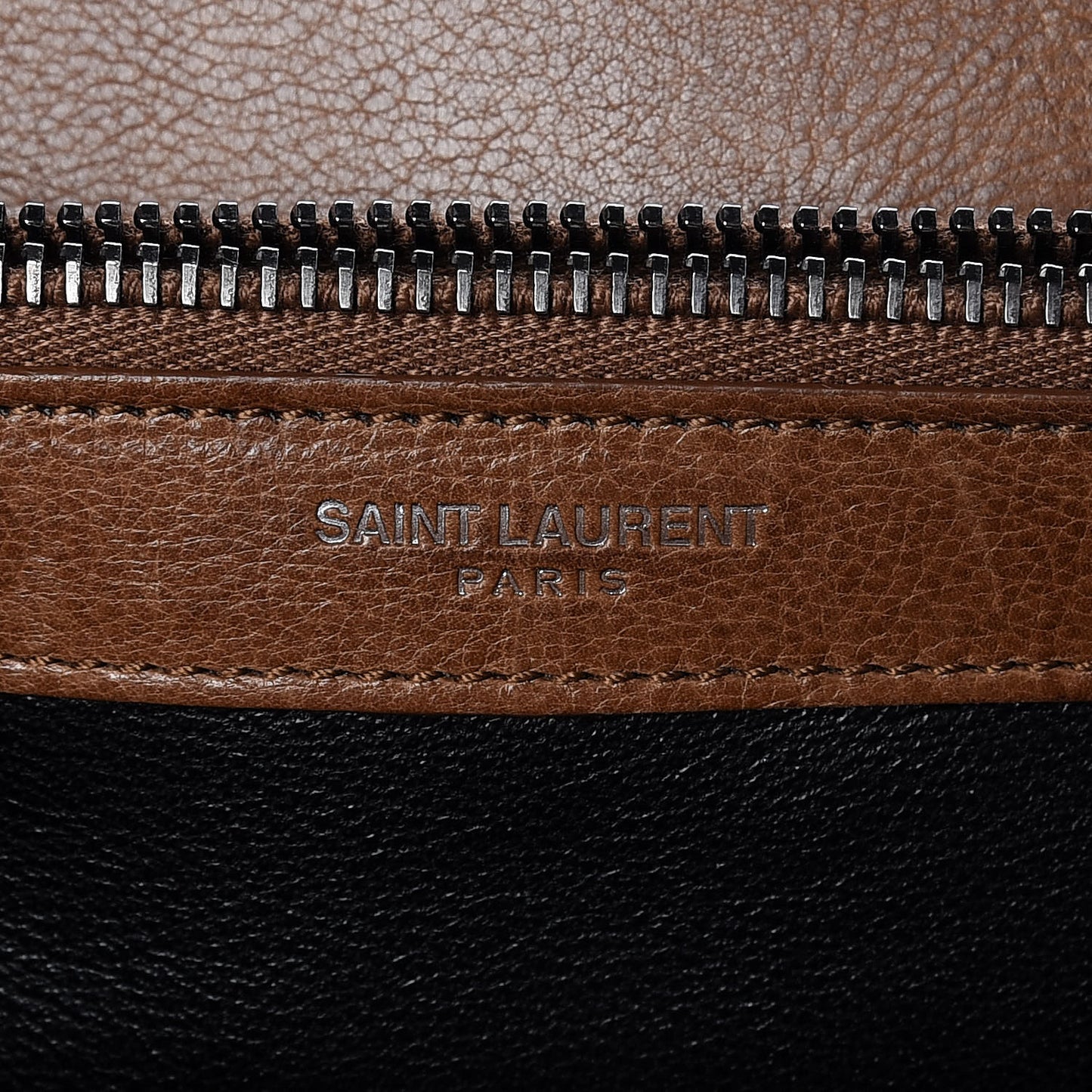 Calfskin Matelasse Chevron Monogram Large College Bag Cognac