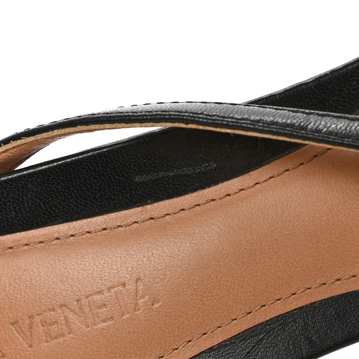 Lambskin Stretch Multi Strap 90mm Sandals 36.5 Black