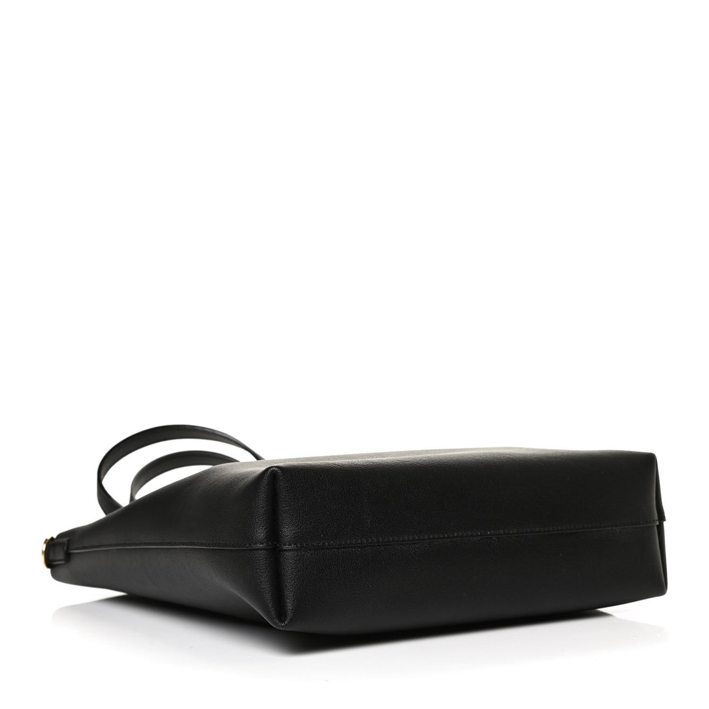 Calfskin Toy Shopping Tote Black