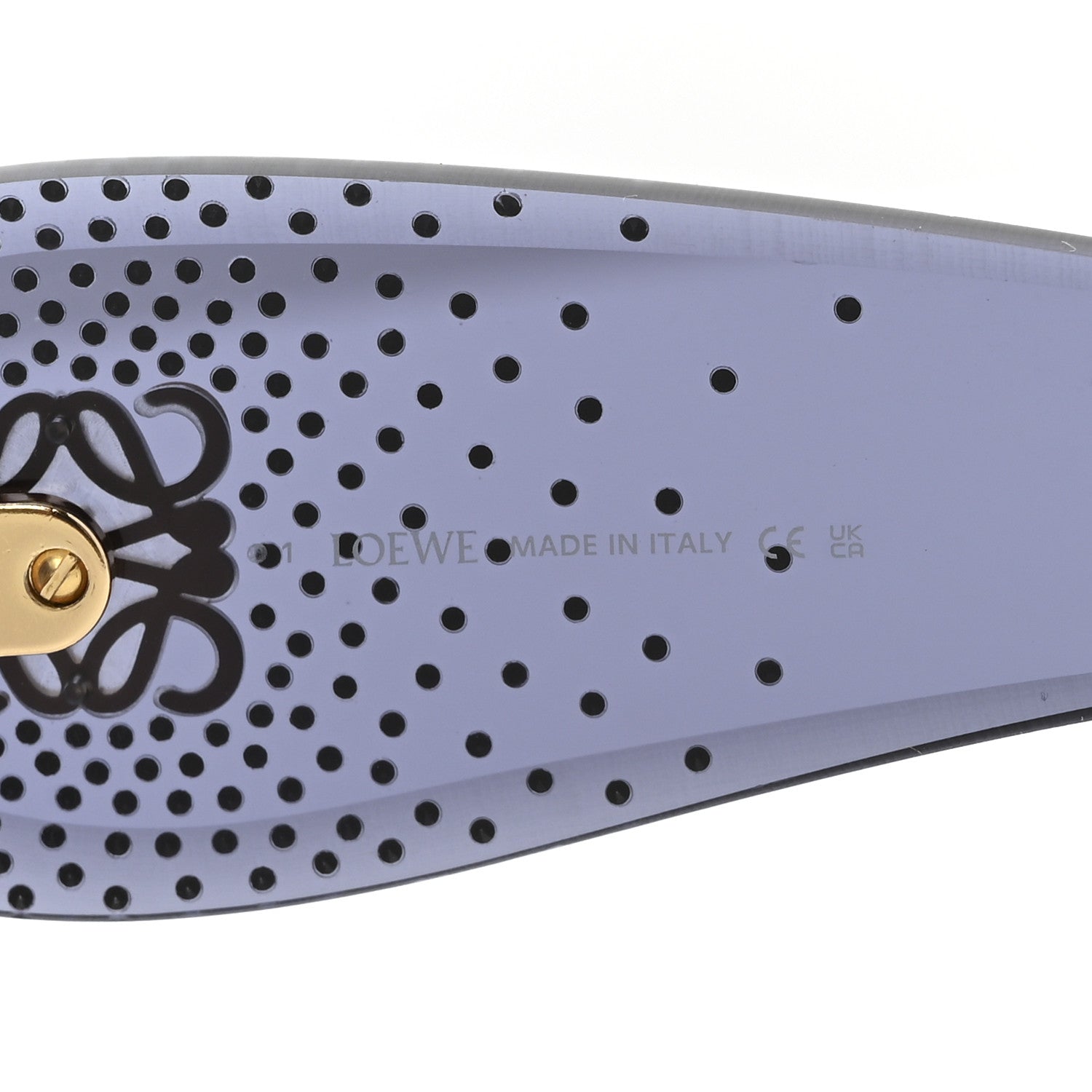 Loewe Nylon Crystal Starry Night Mask Sunglasses LW4167US Blue 5 of 7