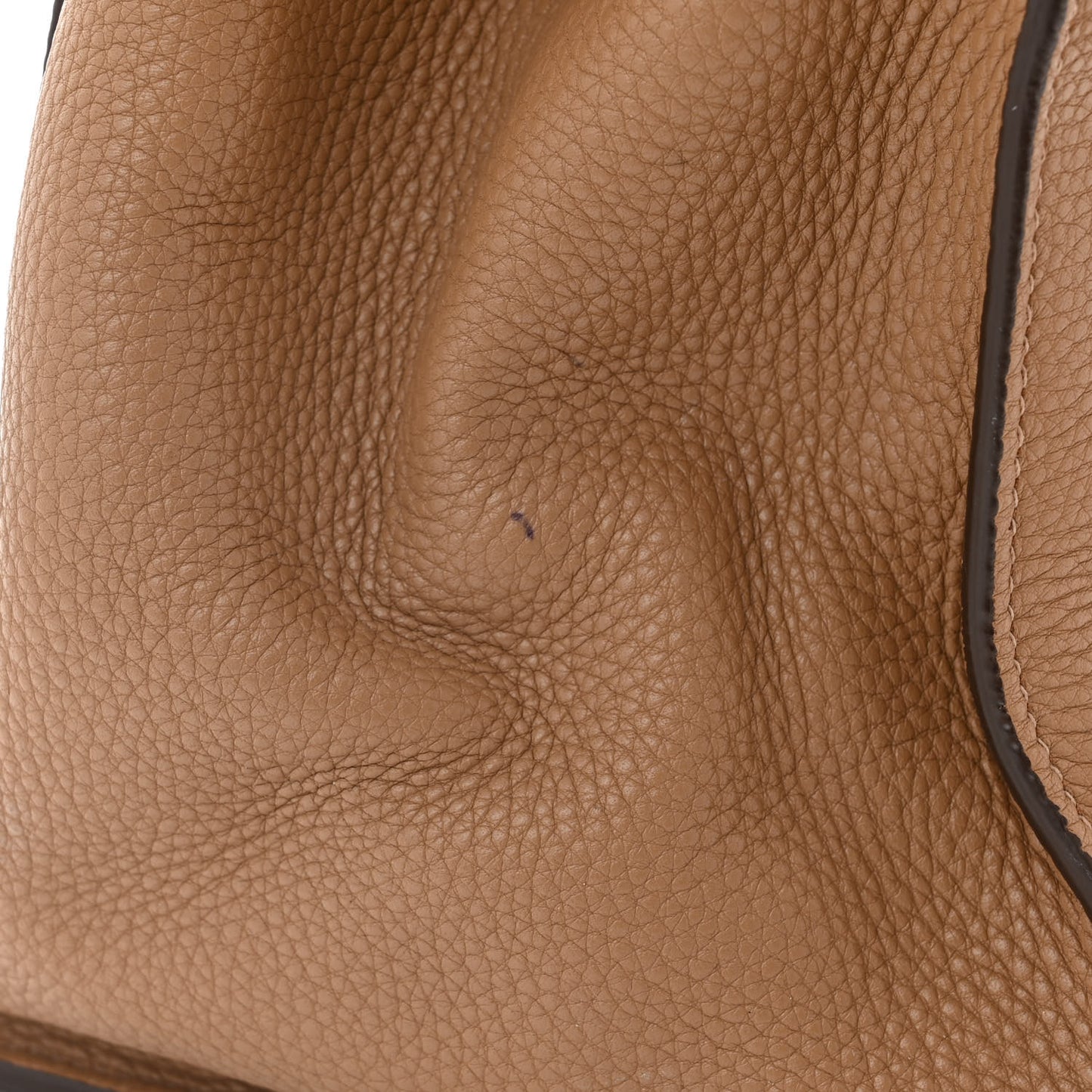 Vitello Daino Shopping Tote Sesamo