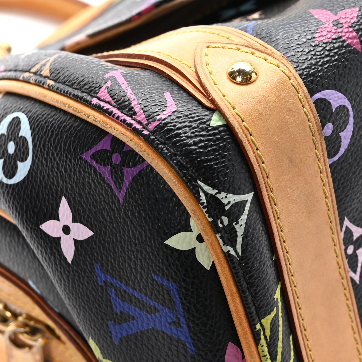 Louis Vuitton Monogram Multicolor Priscilla Black 7 of 12